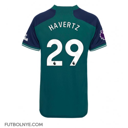 Camiseta Arsenal Kai Havertz #29 Tercera Equipación para mujer 2023-24 manga corta